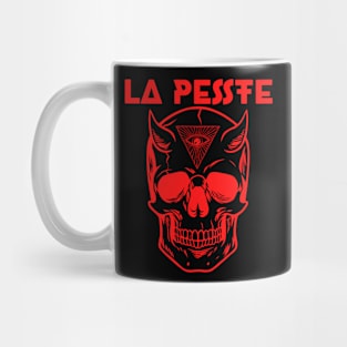 Red skull Mug